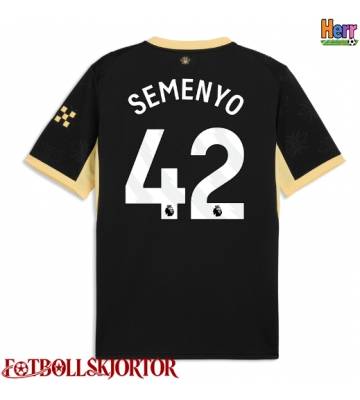 Manchester City Antoine Semenyo #42 Bortatröja 2026-27 Kortärmad